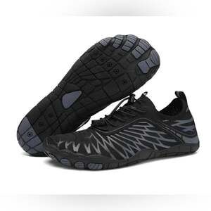 HF Lorax Pro Barefoot Shoe Black on Black Hike Footwear New Unisex Sz 39 New